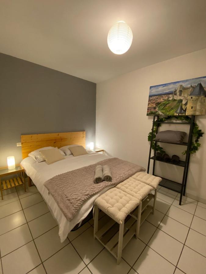Apartament Au Pied De La Cite, T3 Au Calme Carcassonne Zewnętrze zdjęcie